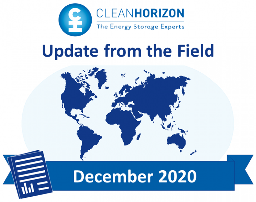 Update From the Field - December 2020: Europe 2025 battery storage market forecast