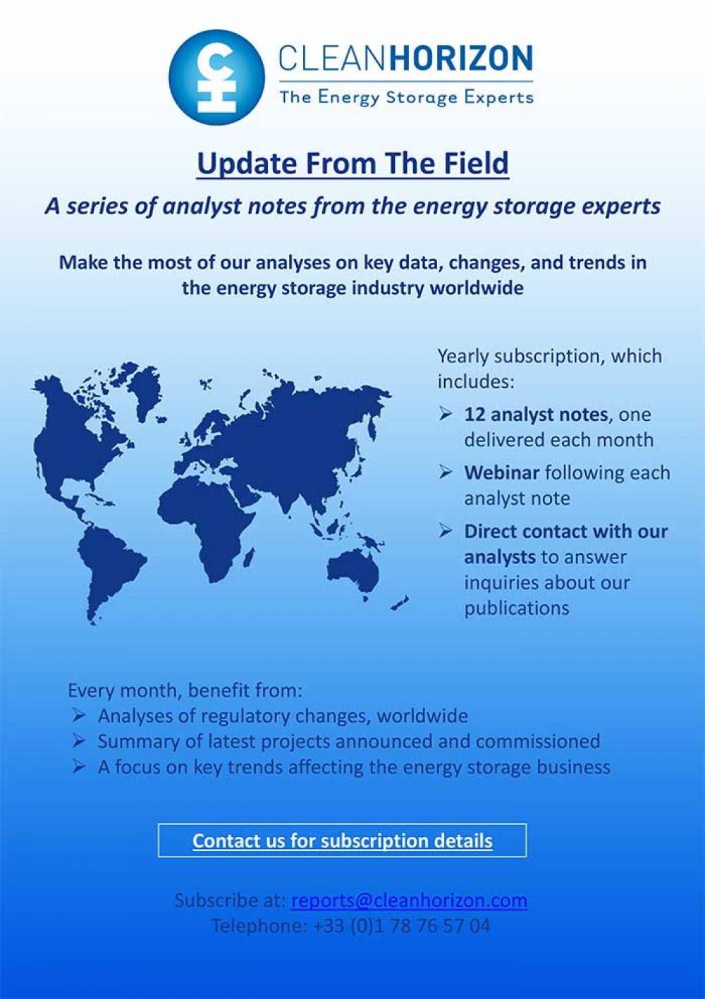 Update From The Field July 2018: Energy storage for Commercial and Industrial customers