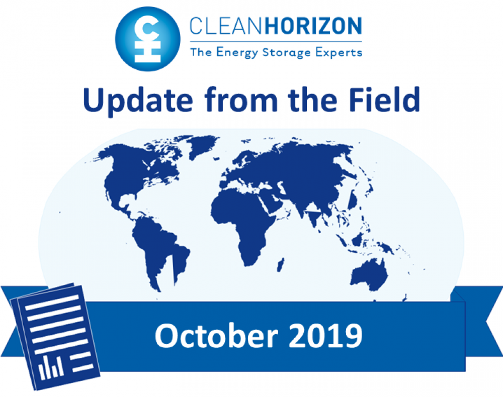 Update From The Field October 2019: Energy storage as a means for grid investment deferral